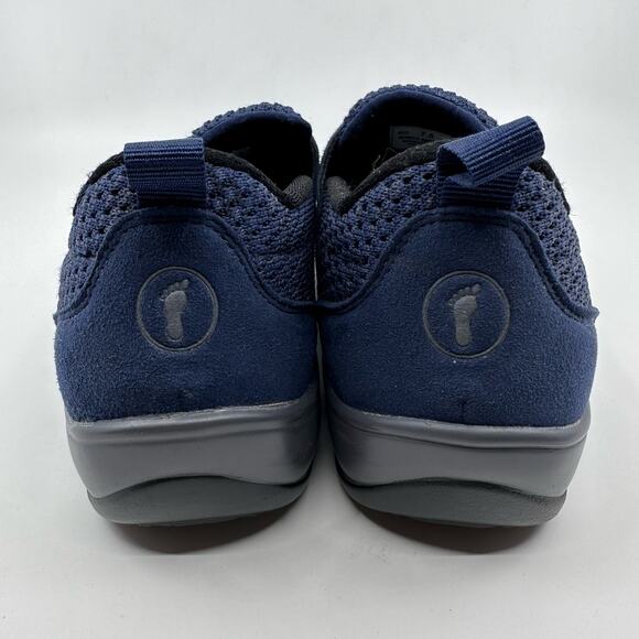 Orthofeet WMNS Quincy 823 Stretchable Slip-On Shoes US 7.5B Blue Comfort Support - Picture 4 of 8